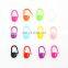 Plastic locking stitch markers crochet latch clip hook knitting needle