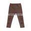 Kids Girl Solid Cotton Ripped Leggings  Baby Leggings