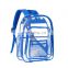 Amazon Hot Sell Daily See Through Clear PVC Backpack Transparent School Bag  For Campus