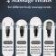 4 Massage Heads 3 Speed Button Touch Professional Full Body Percussion Massager 2000mAh Athletes Muscles Massage Gun