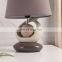 Popular new design hotel home table decoration modern nightstand lamps porcelain for gift