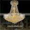 Modern fancy home decorative golden crystal chandelier