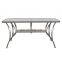 dining room table glass top dining table for living room furniture