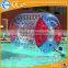Hot CE 1.0mmTPU crazy inflatable fun roller,water walking rollers for sale