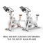 SD-S77 2021 best price professional gym fitness equipment home spinning bike with screen