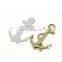 3d metal car Body stickers anchor hooks logo insignia boat decorations auto decal car styling accessories exterior stickers