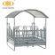 Sheep goat round bale feeder