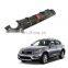 Carbon Fiber Style Car Bumper Rear Diffuser And Rear Spoiler Bodykit Carbon Fiber Rear Lip With Light For Infiniti QX50 QX50L