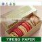 Food packaging paper biscuits box with pvc windows