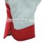 China cheap durable comfortable leather palm construction work gloves