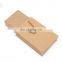 Custom Fashion Recyclable Packing, Printed Your Own Logo White Brown Kraft Gift Craft Shopping Paper Bag With Handles/