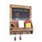 nordic style personalized wall mounted key holder box wood key storage box