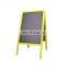 New design simple useful outdoor A wooden blackboard with stand