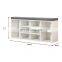 Shoe Rack Storage Bench Organiser Wooden Shelf Cupboard Box