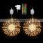 Outdoor IP44 Waterproof Hanging Motor Rotation Led Christmas Firework String Light Flashing Led Copper Wire Fireworks Light