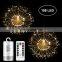 Hanging starburst fairly light firework light Christmas Lights Room Garden Decoration led  dandelion chandelier