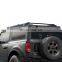 Matt Black Cargo Carrier Aluminum Alloy Cross Bar Roof Rack For Ford 4 Door Bronco