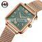 HANNAH MARTIN 1082 Luxury Woman Quartz Movement Ladies Watch Stainless Steel Designer Wristwatch Sport Watch