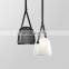 Industrial Mini Pendant Light With Leather Contemporary LED Dining Chandelier LED Lamp