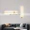 Modern LED Wall Lamp For Background Living Room Lighting With Remote Control Decor Wall Mounted Light