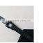 elegant genuine cow leather lady handbag fashion contrast color tote bag hardware handle handbag for women