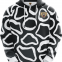 Customized Sublimation Hoodie of  Black and White Colors with Latest Fashion