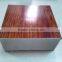 aluminum wood grain printed aluminium square tube/pipe,aluminum square hollow tube