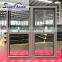 Superhouse AAMA standard aluminum vertical sliding glass double hung window