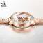 SHENGKEG K0168L Ladys Watch Custom Watch Logo on Dial Girl Wach Lady Watch Heart Dial