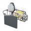 4 in 1 Stainless Steel Wall Mounted No Drilling Black Sink Caddy Basket Brush Soap Sponge Holder