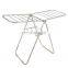 Hot indoor  metal landing wing shape stainless steel hanger clothes stand clothes drying rack