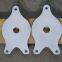advanced NSiC fish-setter plates, NSiC fish cranks with alumina coating, nitrided bonded silicon carbide ceramic kiln shelves, NSiC plain batts, SiC plates,