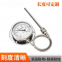 Pressure thermometer stainless steel high-precision industrial shock-resistant boiler water temperature oil temperature thermometer