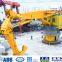 100ton Heavy Duty Offshore Crane Telescopic Knuckle Boom Crane with Lifting Capacity for Heavy Loads