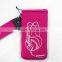 neoprene cell phone pouch bag, soft inner, custom printing and logo, free samples