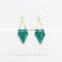 Fashion Shining Oil Drip Earrings Charm Earrings 12 Pairs A Lot Six Colors Mixed Wholesale