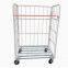 Warehouse Galvanized Wire Roller Cart Wholesale, Cage Trolley