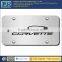 ISO 9001 passed custom cutout metal flower logo plate