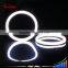 B-deals 2016 new car led light pure white halo ring angel eyes for bmw e46 2doors