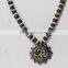 Spiritual Om Carved Necklace Boho Hippie Beach Jewelry