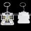 Silver cross and sword custom 3d keychains