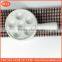 new style tableware white porcelain ceramic 6 eyes roast snail escargot plate dish, cake dishes, factory divided plates