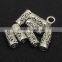 JS1131 Wholesale Filigree Tibetan Silver Tube Beads,tibetan Silver Jewelry Making Supplies