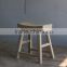 Chinese antique reclaimed wood counter stool