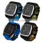 IP57 waterproof touch screen bluetooth smart watch, stainless steel camera watch, smart watch mobile phone with heart rate test