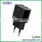 Wholesale EU/US/UK Plug CE usb wall charger with 5V 1A/2A output