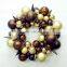 2016 Christmas ball wreaths colored decorative balls wreath