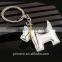 Fashion Dog Shaped Metal Key Chain Key Ring Hot Gift Engraved Your Name