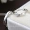 New 925 Sterling Silver Rings For Women Fashion Crystal Wedding Jewelry Couple Rings For Lovers