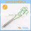Christmas Tree Design Stainless Steel Handle Silicone Eggbeater